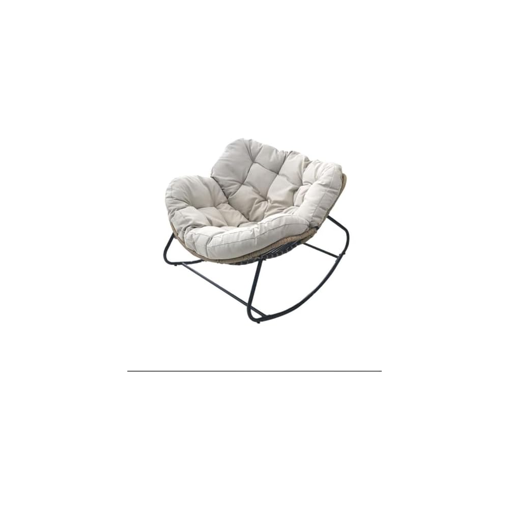 Shaking Chair Lazy Person Rattan Sofa Living Room Balcony Household Leisure Recliner Rocking