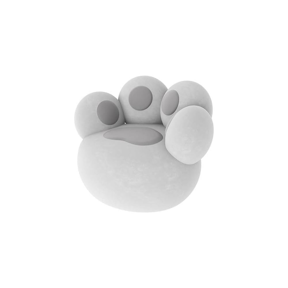Modern Nordic-Style Lounge Chair – Elegant, Comfortable Living Room Furniture White