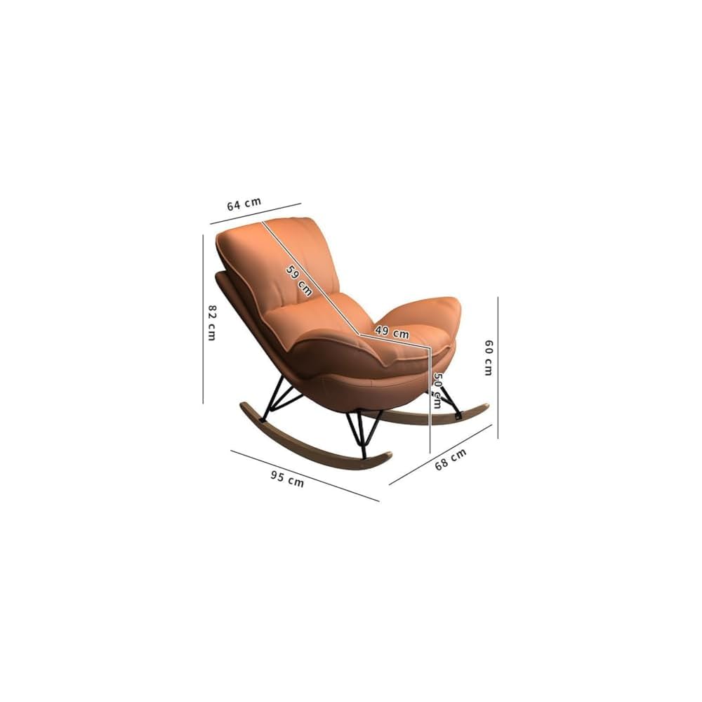 Recliner Lazy Person Leisure Household Thickening Rocking Chair Adult Living Room Balcony Single Sofa Snail