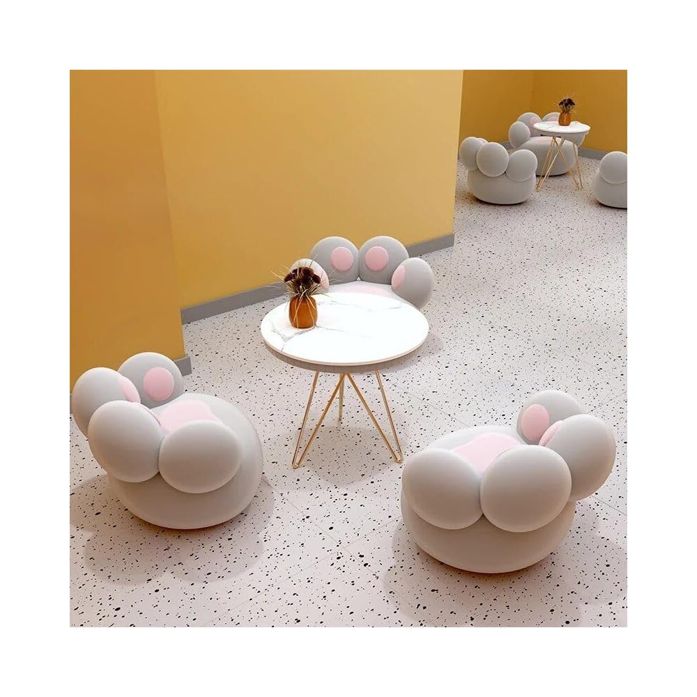 Modern Nordic-Style Lounge Chair – Elegant, Comfortable Living Room Furniture White