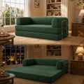 WHGBJA 79" 5 in 1 Convertible Sofa Bed Couch, Modular Sectional, Loveseat