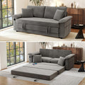 SUNWAVE 77" Sleeper Sofa Convertible Sofa Bed Loveseat Pull Out Couch